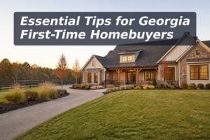 Top 5 First-Time Homebuyer Tips in Georgia